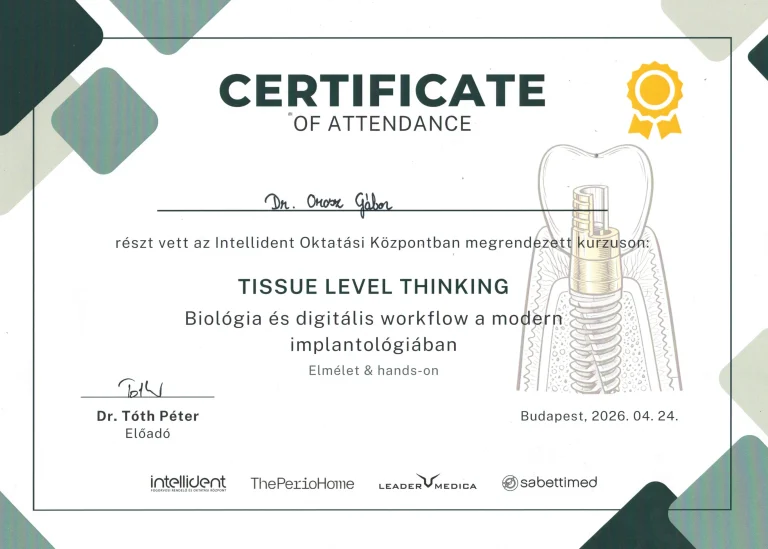 2026-Dr-Orosz-Gabor-Intellident-Tissue-Level-Thiking-digitalis-workflow-cert-Budapest
